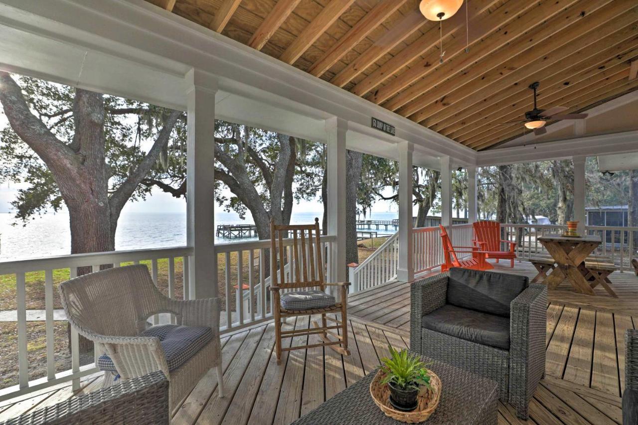 Lakefront Retreat With Game Room And Private Dock! Bonneau Exteriér fotografie